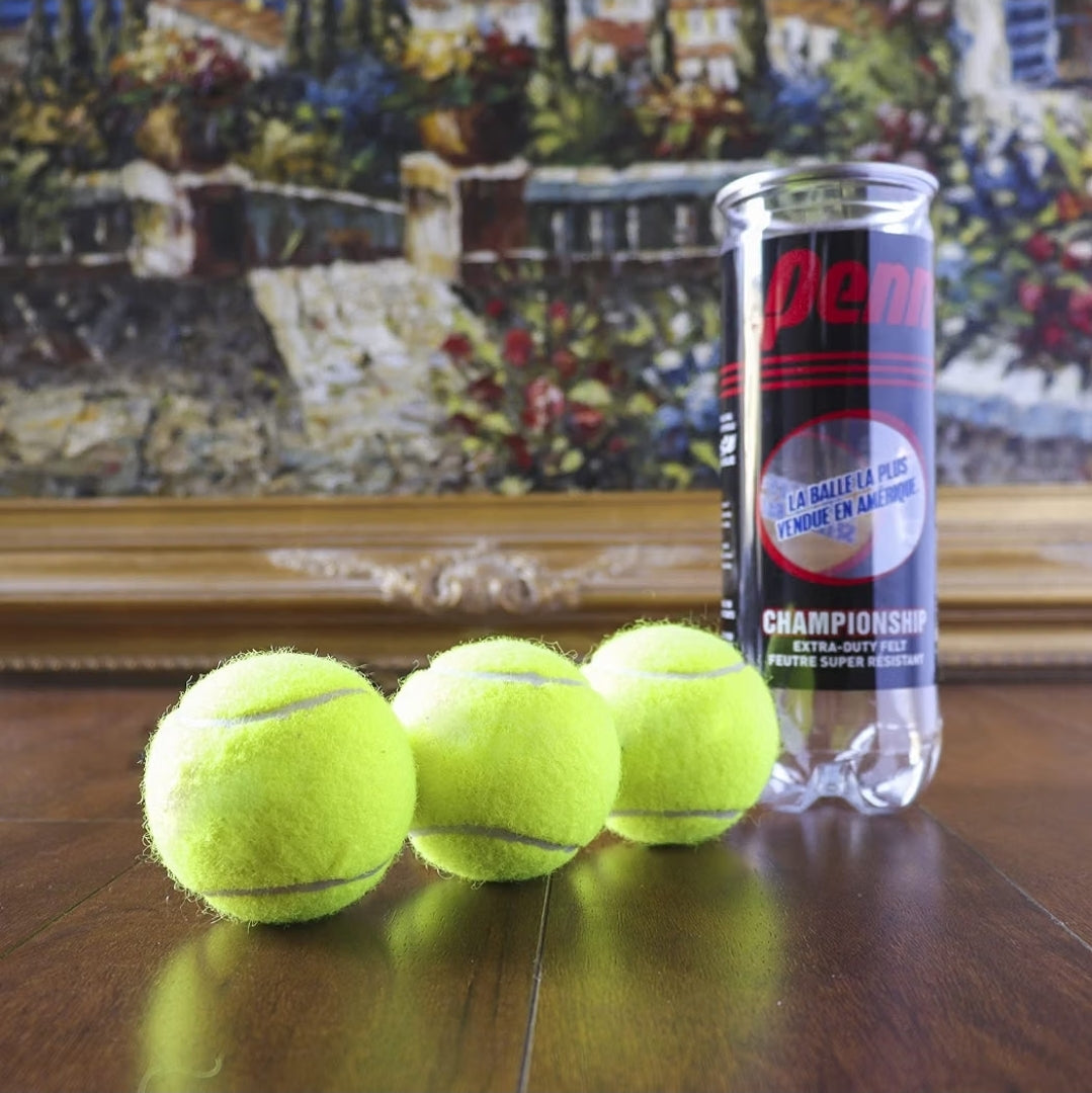 Penn High-Bounce  Tennis Training Balls - 6 Pack 18 Balls Yellow.