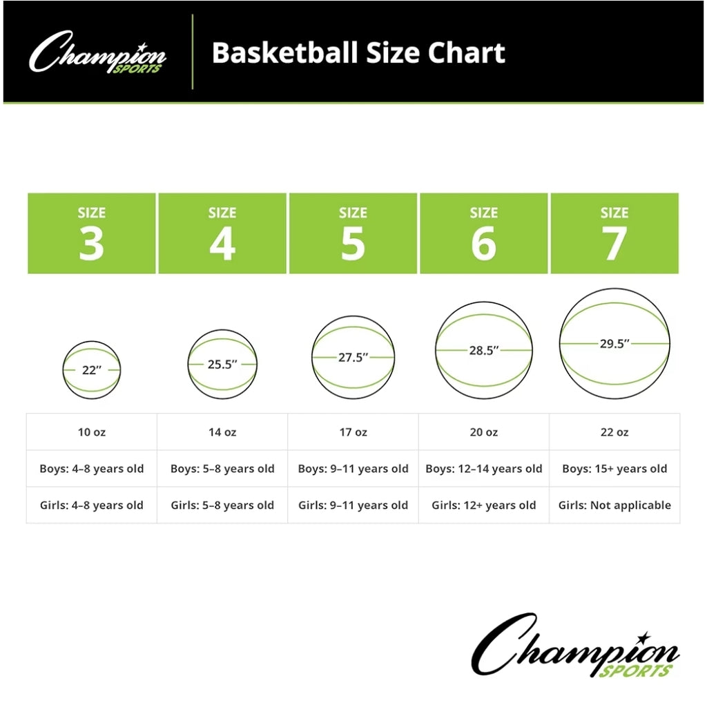 Champion Leather Basketball, High-Grip Prcccofessional Size Sports Ball for Indoor Outdoor Courts