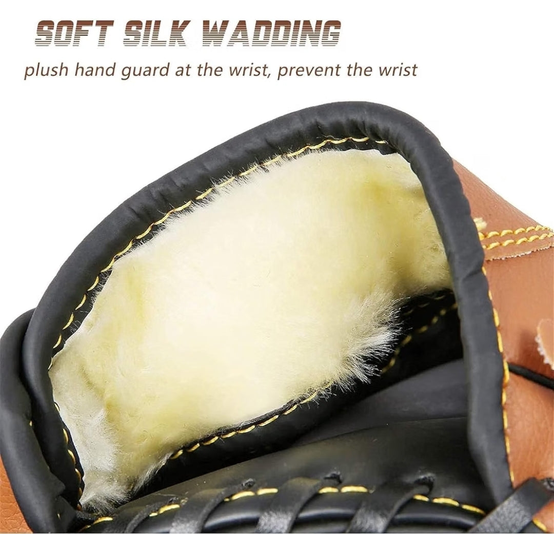 Youth Baseball Glove - Premium Soft Cushioned Softball Glove for Kids