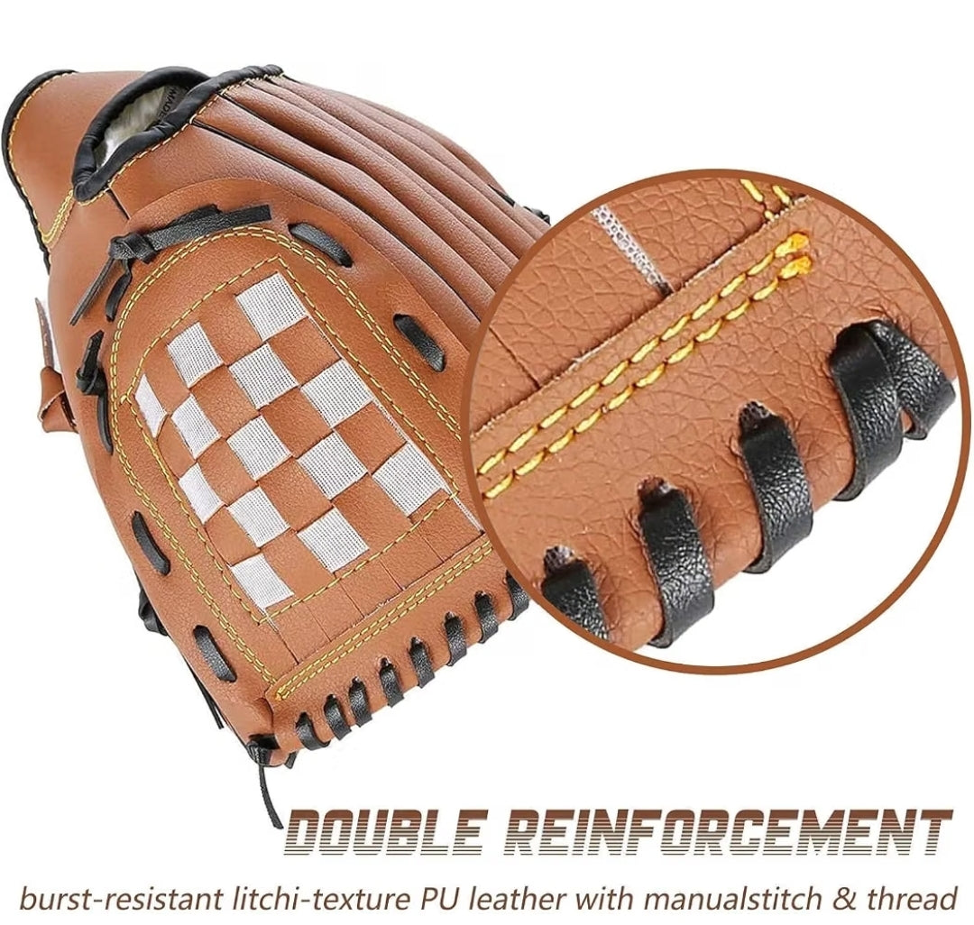 Youth Baseball Glove - Premium Soft Cushioned Softball Glove for Kids