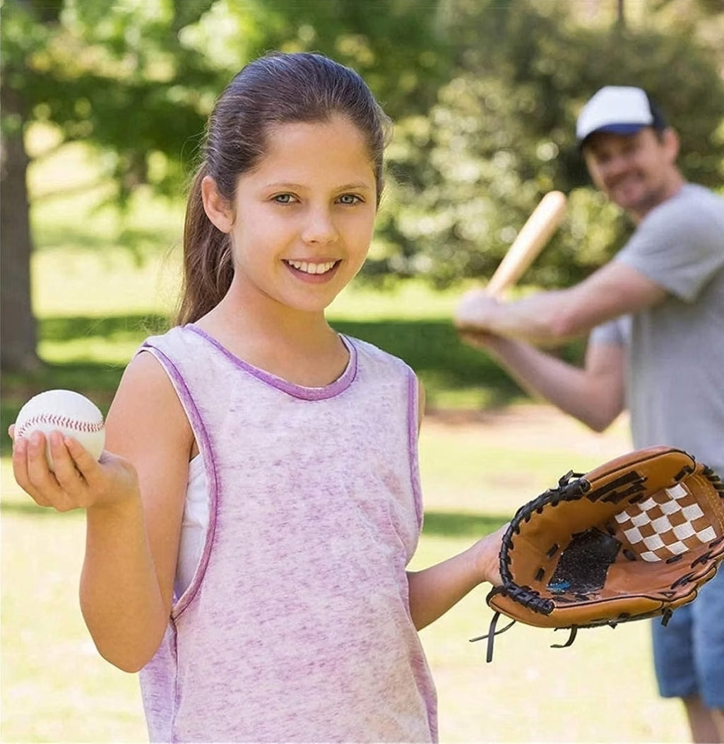 Youth Baseball Glove - Premium Soft Cushioned Softball Glove for Kids