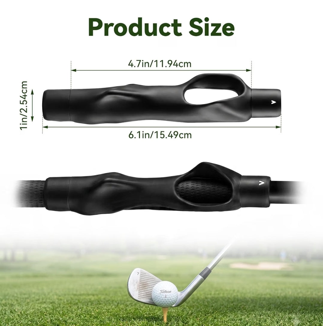 Golf Grip Trainer - Ergonomic Swing Training Aid for Correct Hand Positioning & Muscle Memory